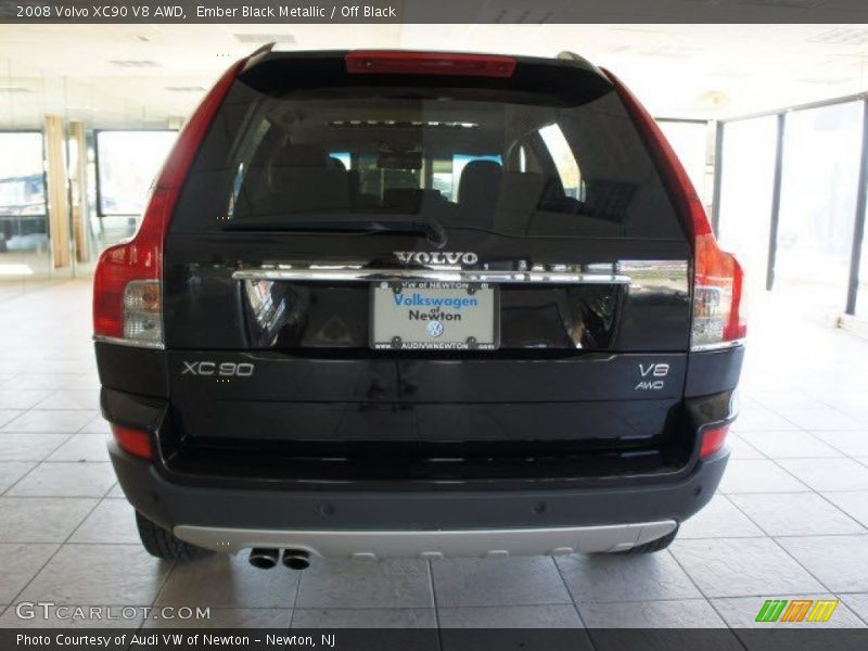 Ember Black Metallic / Off Black 2008 Volvo XC90 V8 AWD