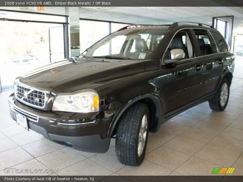 Ember Black Metallic / Off Black 2008 Volvo XC90 V8 AWD