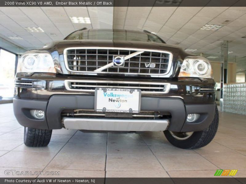 Ember Black Metallic / Off Black 2008 Volvo XC90 V8 AWD
