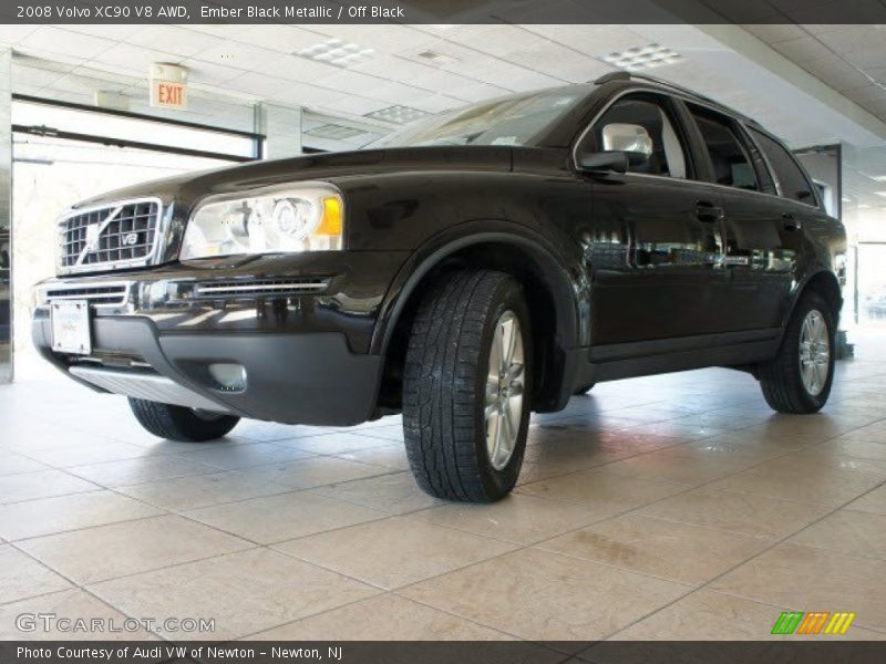 Ember Black Metallic / Off Black 2008 Volvo XC90 V8 AWD