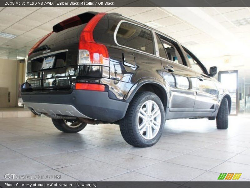 Ember Black Metallic / Off Black 2008 Volvo XC90 V8 AWD
