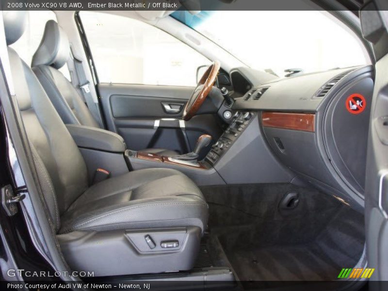Ember Black Metallic / Off Black 2008 Volvo XC90 V8 AWD