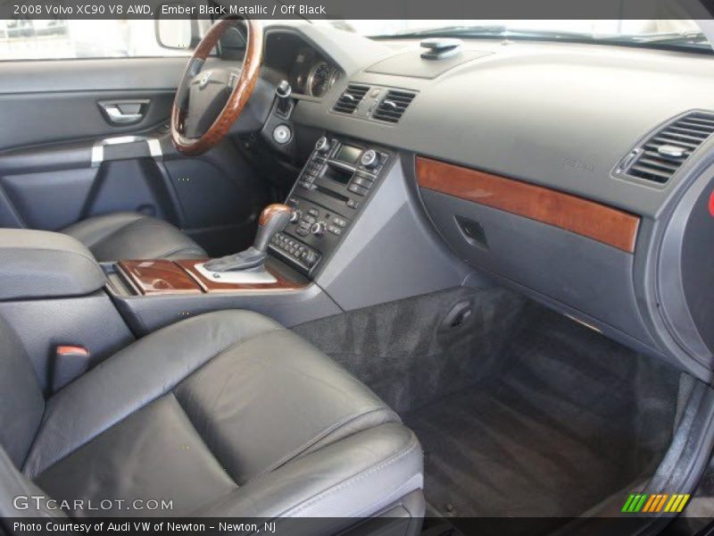 Ember Black Metallic / Off Black 2008 Volvo XC90 V8 AWD