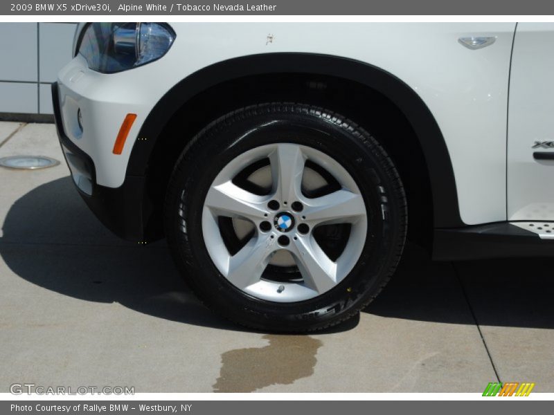 Alpine White / Tobacco Nevada Leather 2009 BMW X5 xDrive30i