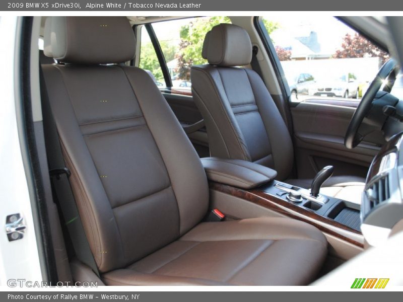 Alpine White / Tobacco Nevada Leather 2009 BMW X5 xDrive30i