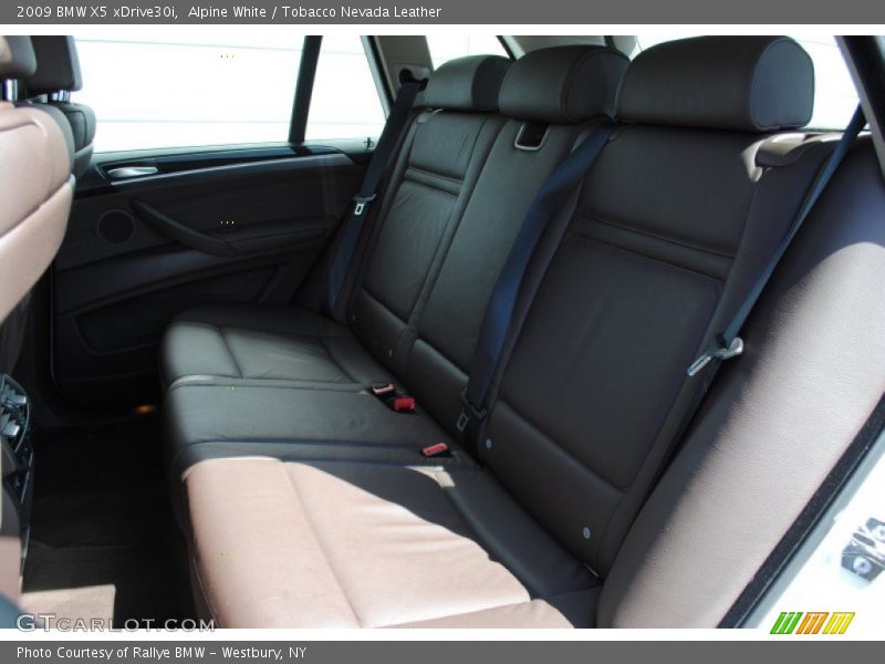 Alpine White / Tobacco Nevada Leather 2009 BMW X5 xDrive30i