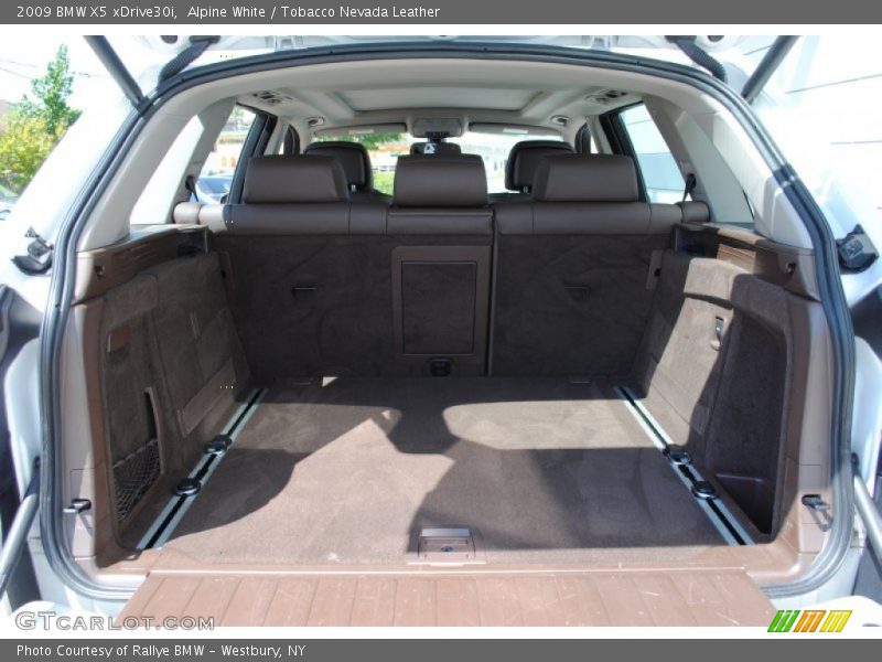 Alpine White / Tobacco Nevada Leather 2009 BMW X5 xDrive30i