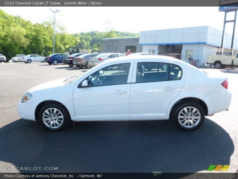 Summit White / Ebony 2010 Chevrolet Cobalt LT Sedan