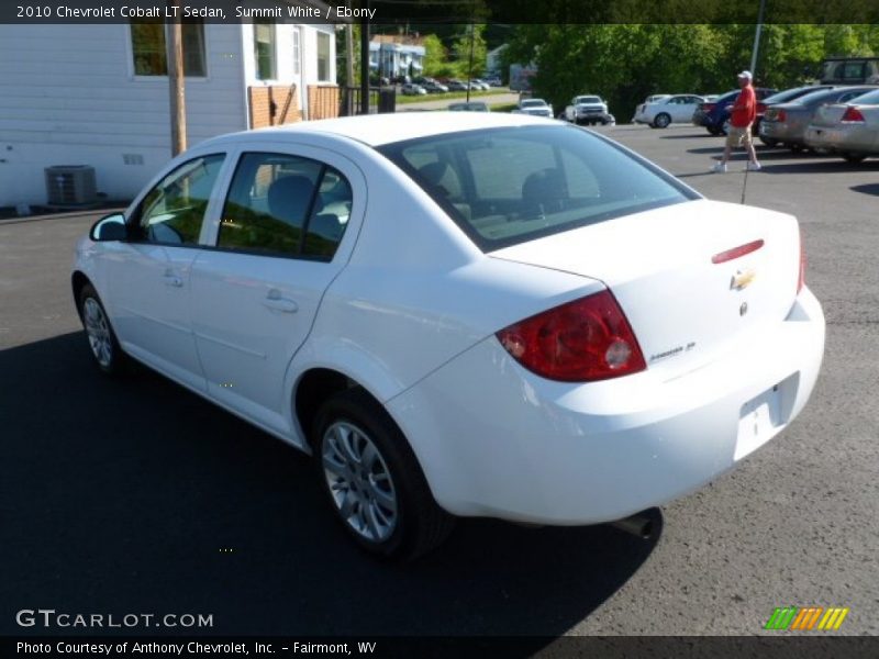 Summit White / Ebony 2010 Chevrolet Cobalt LT Sedan