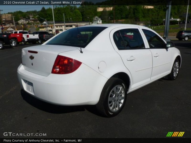 Summit White / Ebony 2010 Chevrolet Cobalt LT Sedan