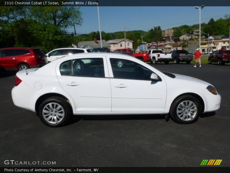 Summit White / Ebony 2010 Chevrolet Cobalt LT Sedan