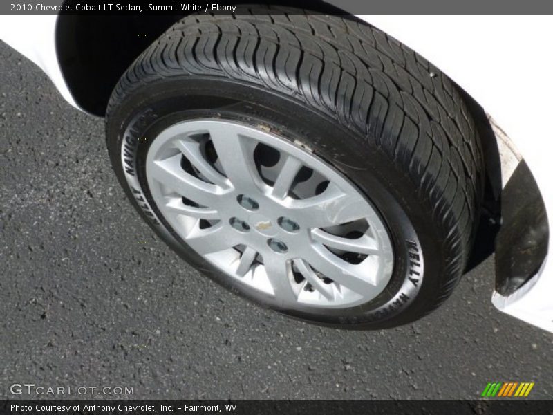 Summit White / Ebony 2010 Chevrolet Cobalt LT Sedan