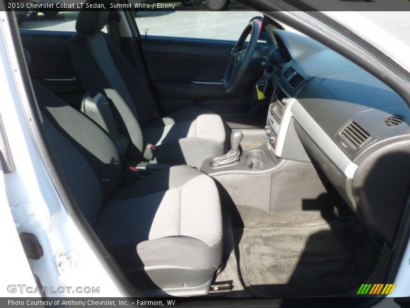 Summit White / Ebony 2010 Chevrolet Cobalt LT Sedan