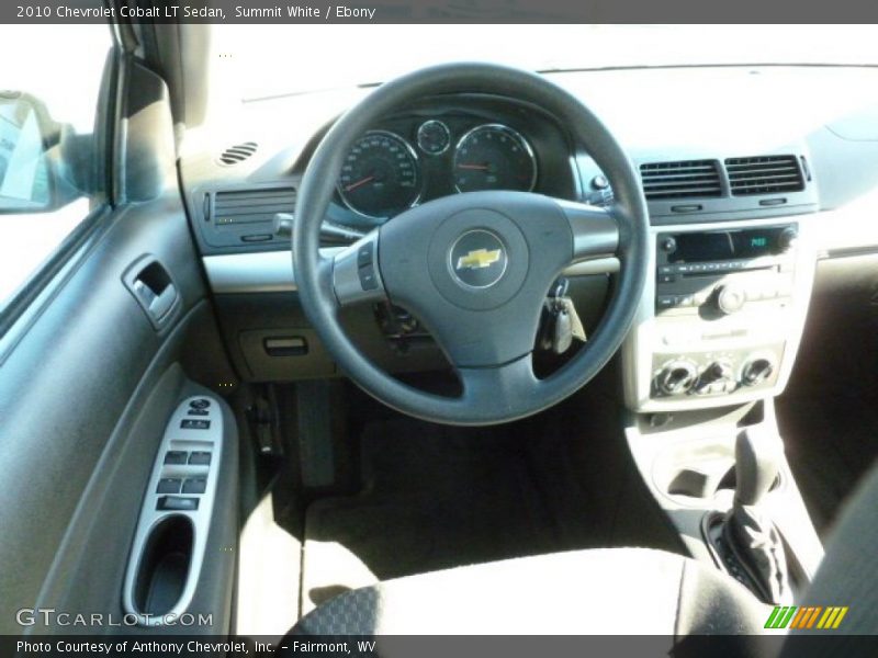 Summit White / Ebony 2010 Chevrolet Cobalt LT Sedan