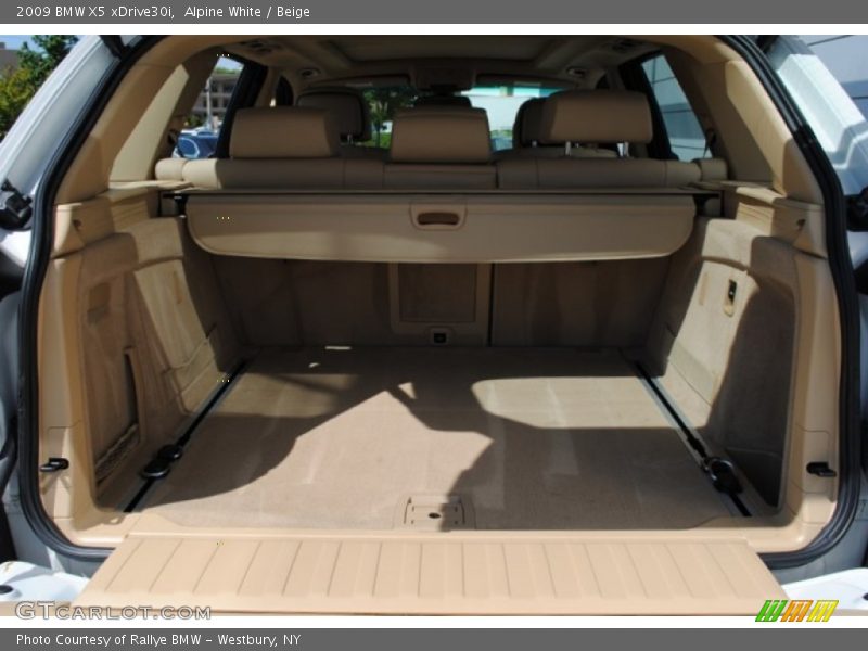 Alpine White / Beige 2009 BMW X5 xDrive30i