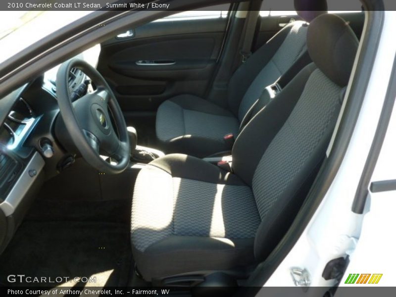Summit White / Ebony 2010 Chevrolet Cobalt LT Sedan