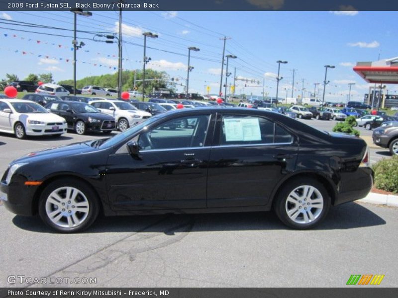 Black Ebony / Charcoal Black 2008 Ford Fusion SEL