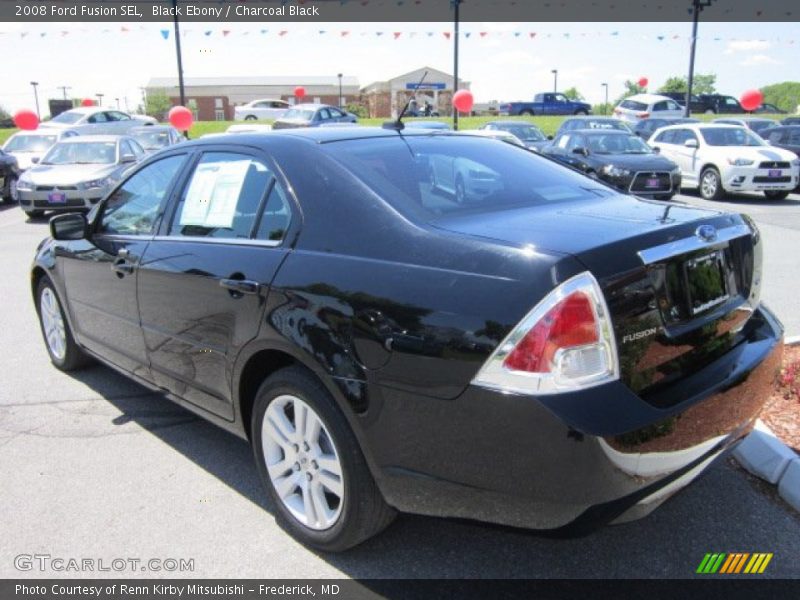 Black Ebony / Charcoal Black 2008 Ford Fusion SEL