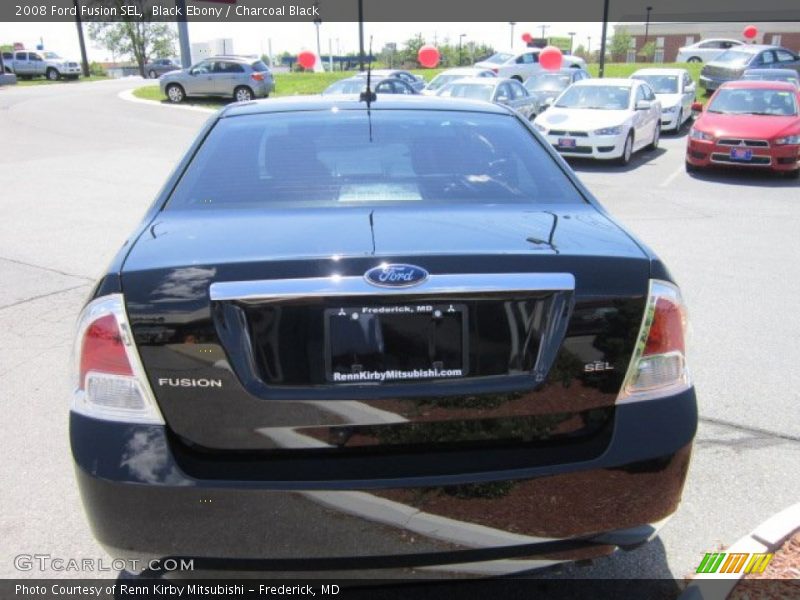Black Ebony / Charcoal Black 2008 Ford Fusion SEL