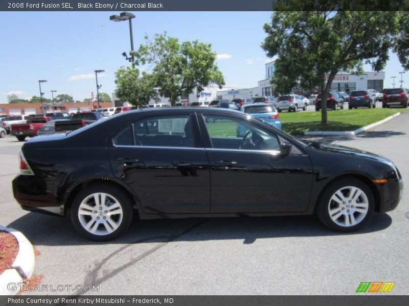 Black Ebony / Charcoal Black 2008 Ford Fusion SEL