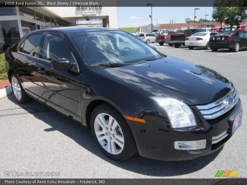Black Ebony / Charcoal Black 2008 Ford Fusion SEL