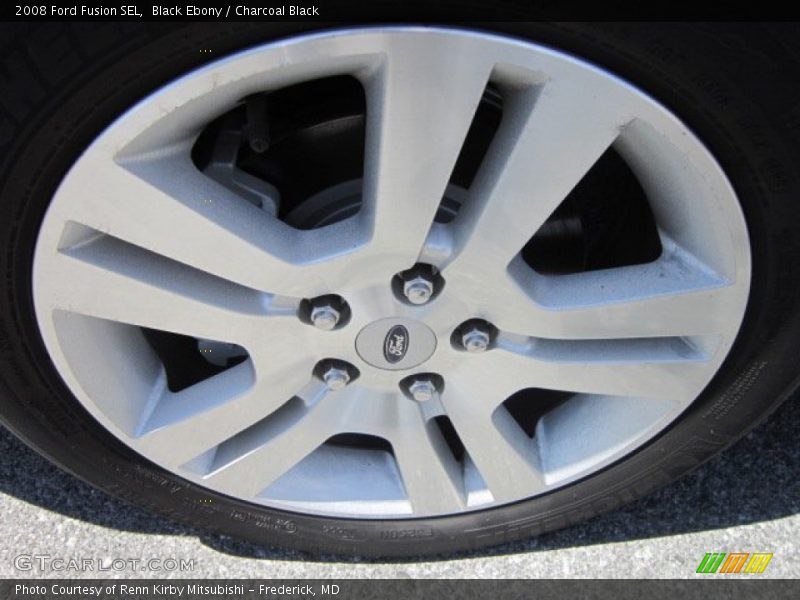 Black Ebony / Charcoal Black 2008 Ford Fusion SEL