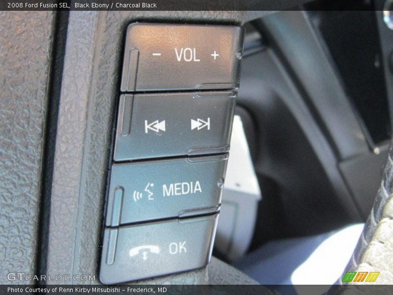 Black Ebony / Charcoal Black 2008 Ford Fusion SEL