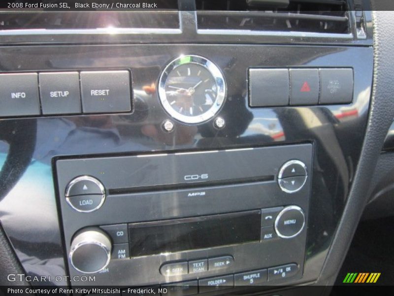 Black Ebony / Charcoal Black 2008 Ford Fusion SEL