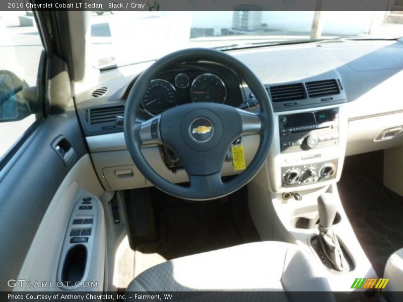 Black / Gray 2010 Chevrolet Cobalt LT Sedan