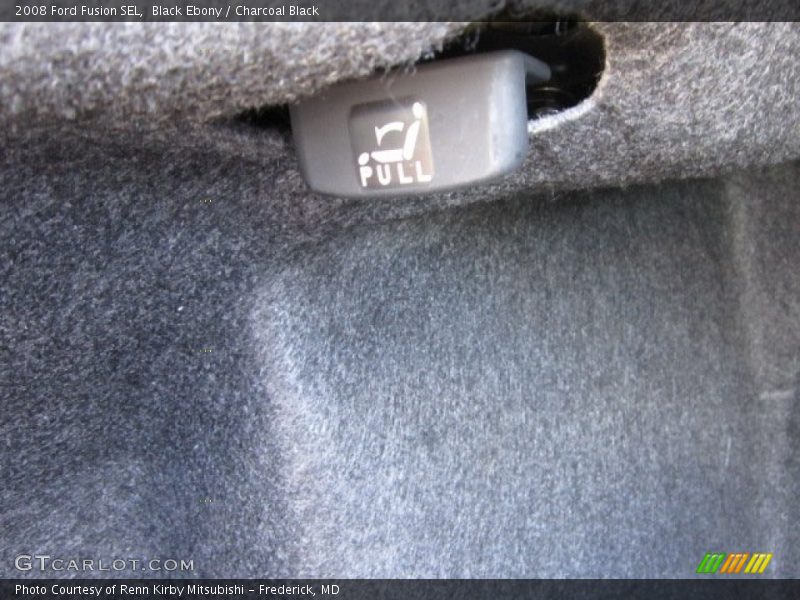 Black Ebony / Charcoal Black 2008 Ford Fusion SEL