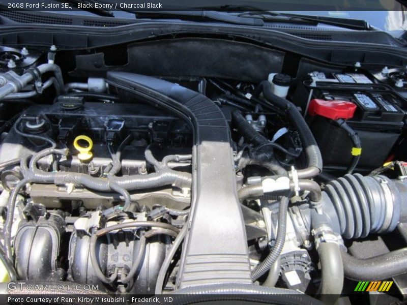 Black Ebony / Charcoal Black 2008 Ford Fusion SEL