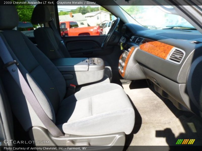 Graystone Metallic / Ebony 2009 Chevrolet Avalanche LT 4x4