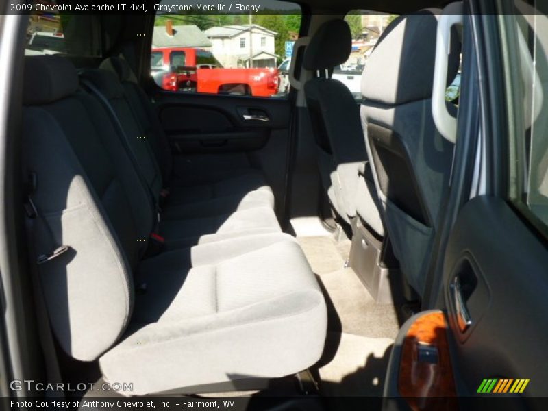 Graystone Metallic / Ebony 2009 Chevrolet Avalanche LT 4x4