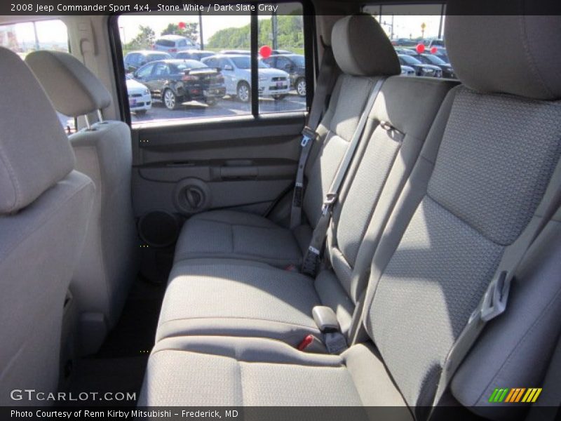 Stone White / Dark Slate Gray 2008 Jeep Commander Sport 4x4