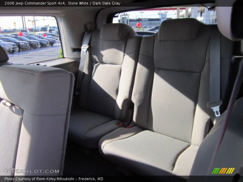 Stone White / Dark Slate Gray 2008 Jeep Commander Sport 4x4