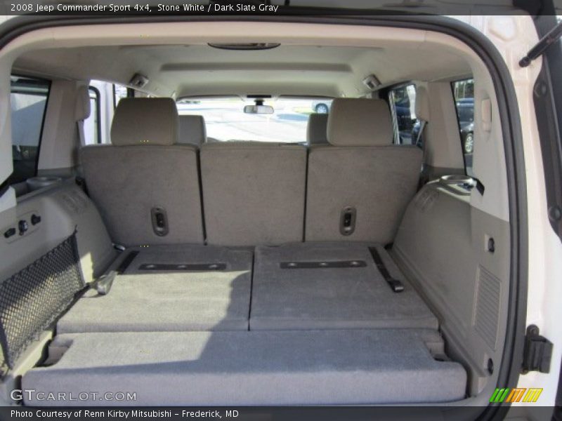 Stone White / Dark Slate Gray 2008 Jeep Commander Sport 4x4