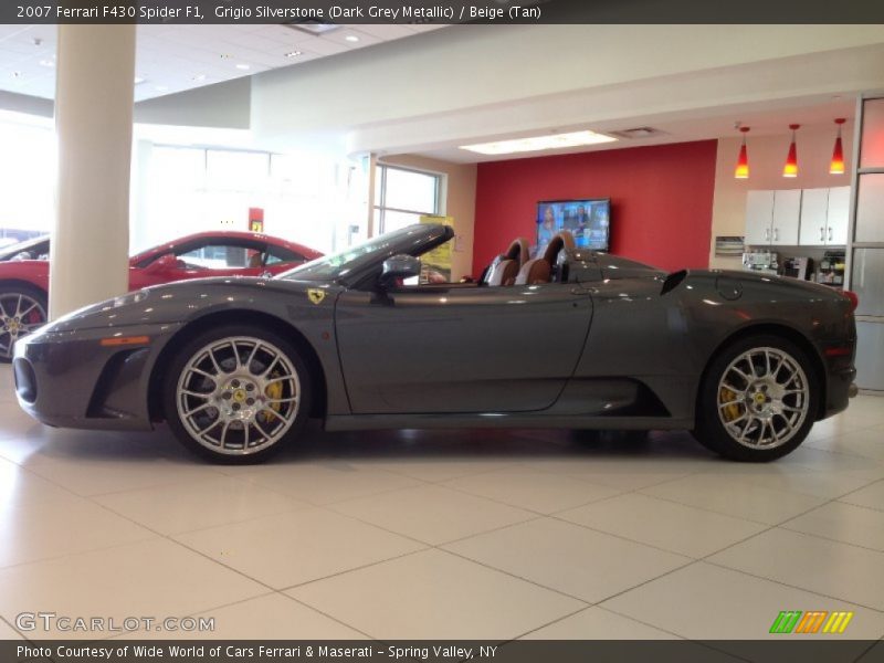  2007 F430 Spider F1 Grigio Silverstone (Dark Grey Metallic)