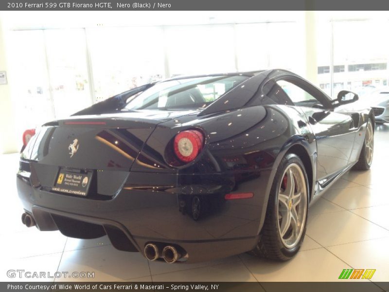 Nero (Black) / Nero 2010 Ferrari 599 GTB Fiorano HGTE