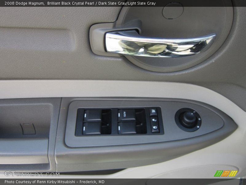 Brilliant Black Crystal Pearl / Dark Slate Gray/Light Slate Gray 2008 Dodge Magnum