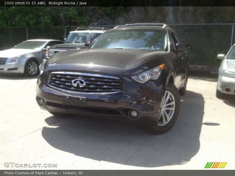 Midnight Mocha / Java 2009 Infiniti FX 35 AWD