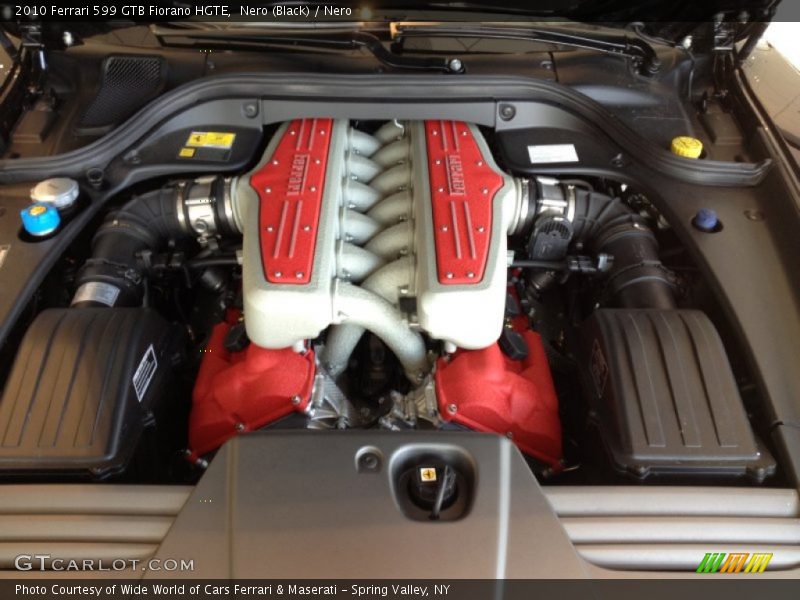  2010 599 GTB Fiorano HGTE Engine - 6.0 Liter DOHC 48-Valve VVT V12