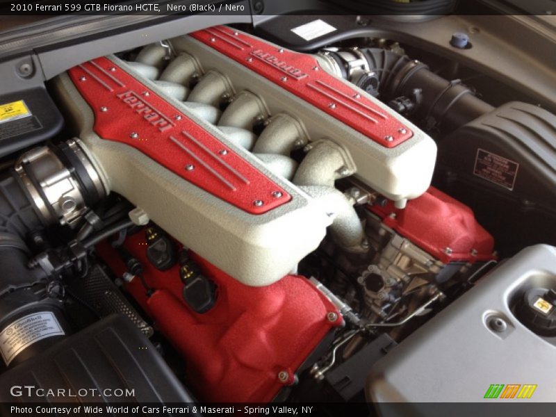  2010 599 GTB Fiorano HGTE Engine - 6.0 Liter DOHC 48-Valve VVT V12