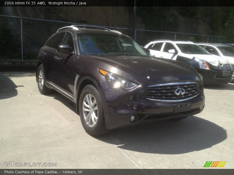 Midnight Mocha / Java 2009 Infiniti FX 35 AWD