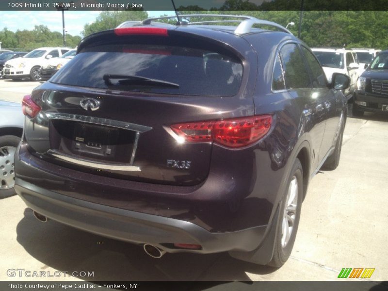 Midnight Mocha / Java 2009 Infiniti FX 35 AWD