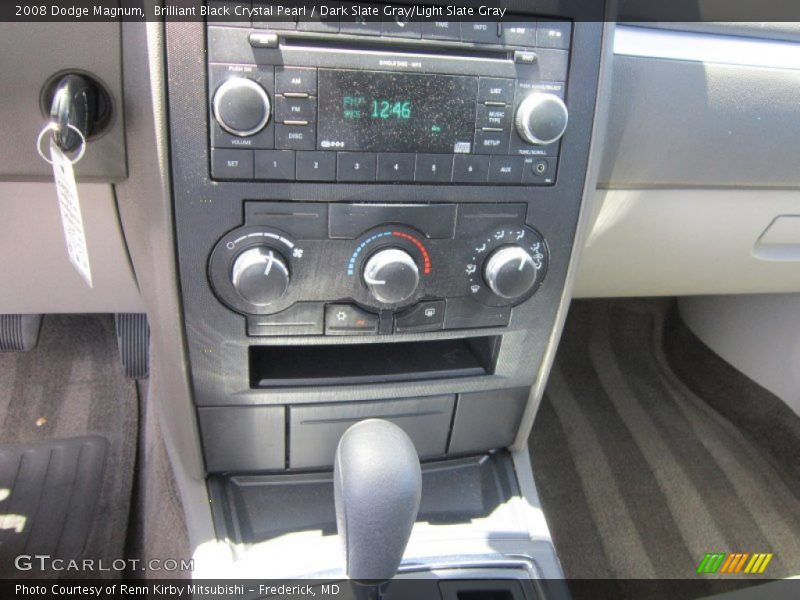 Brilliant Black Crystal Pearl / Dark Slate Gray/Light Slate Gray 2008 Dodge Magnum