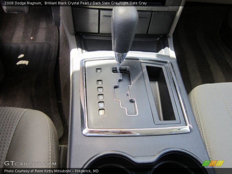 Brilliant Black Crystal Pearl / Dark Slate Gray/Light Slate Gray 2008 Dodge Magnum