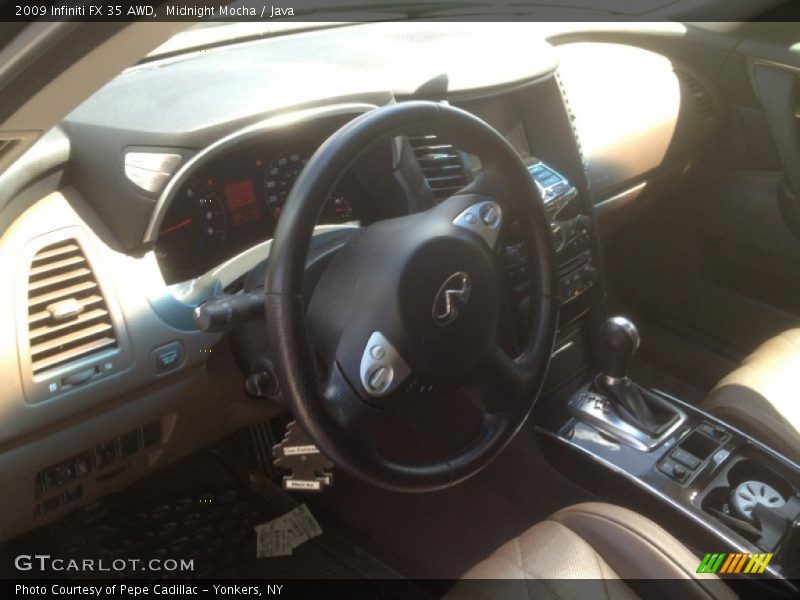 Midnight Mocha / Java 2009 Infiniti FX 35 AWD