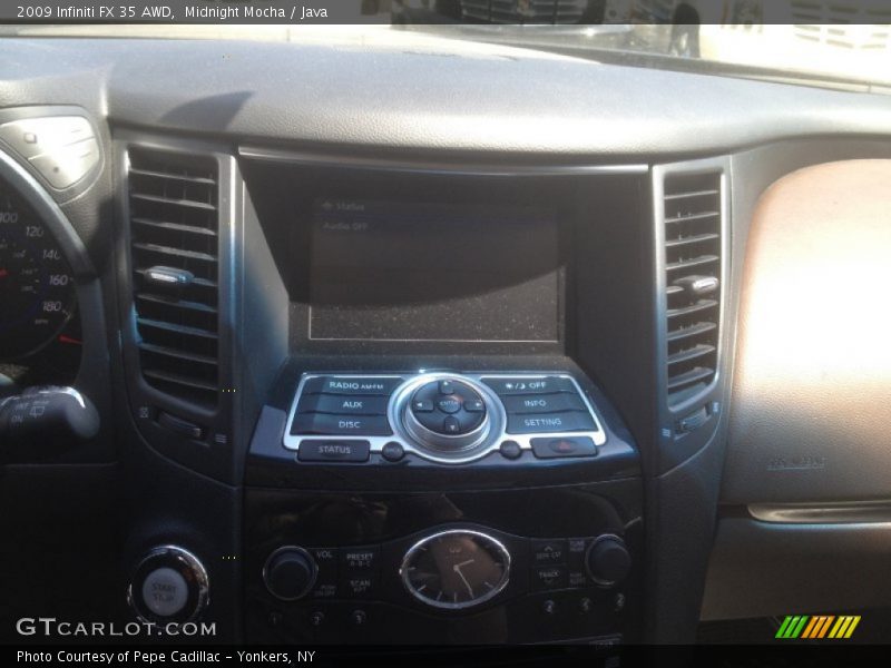 Midnight Mocha / Java 2009 Infiniti FX 35 AWD