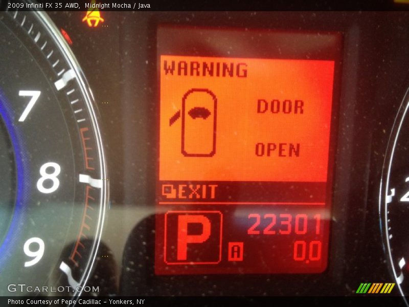 Midnight Mocha / Java 2009 Infiniti FX 35 AWD