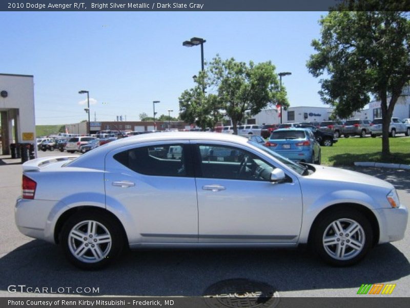 Bright Silver Metallic / Dark Slate Gray 2010 Dodge Avenger R/T